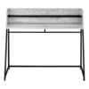 Computer Desk For Home Office, Laptop, Storage Shelves - Gray - Image 2