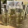 Palm Tree Design Acrylic Hi Ball Glasses Plastic, Bpa Free (Set of 4), 20Oz - Clear - Image 7