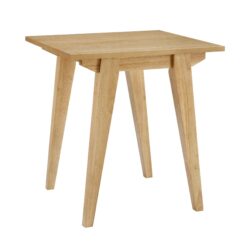 Japandi - Minimal Solid Wood Side Table - English Oak