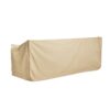 Shiled - Patio Outdoor 3 Seater Sofa Cover Fabric Weather Resistant - Beige - Image 7