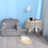 Kids Club Sofa, Kids Couch, Toddler Sofa - Gray - Image 18
