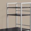 Computer Desk For Home Office, Laptop, Storage Shelves, Contemporary & Modern - Espresso - Image 3