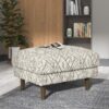 Jurie - Abstract Ottoman - Black - Image 5