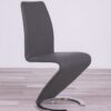 Marcus - Horseshoe Dining Chairs (Set of 2) - Gray - Image 7
