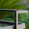 2 Tier Bar Cart, Utility Cart, Rolling Serving Cart, Kitchen Cart With Storage Shelves - Black - Image 8
