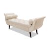 Alma - Tufted Flared Arm Entryway Bench - Sky Neutral Beige - Image 2