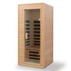 Hemlock - 1 Person Far Infrared Roof Embedded Indoor Sauna Room - Natural - Image 4