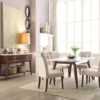 Gasha - Marble Top Dining Table - White - Image 4
