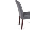 Andover - Parson Dining Chair (Set of 2) - Stone Gray - Image 6