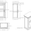Avington - Single Door Wall Cabinet - Pure White - Image 9