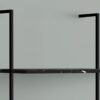 Bookshelf, Bookcase, Etagere, Ladder, 5 Tier, For Office, Marble Look Contemporary & Modern - Black - Image 10