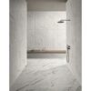 Snow Mountain Marble Tiles For Wall Decoration FS Textured Stone (Set of 4) - White / Natural - Image 7
