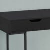 Computer Desk For Home Office, Laptop, Storage Drawers, Modern - Black - Image 11