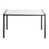 Fuji - Contemporary Dining Table - Black / White - Image 4