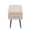 Neapolitan - Contemporary Storage Bench - Black / Light Brown - Image 3