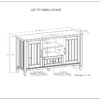 Lev - TV Media Stand - Smoky Brown - Image 10