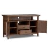 Redmond - Tall TV Media Stand - Rustic Natural Aged Brown - Image 2
