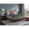 Comfort Care - 15" Full Size Euro Top Hybrid Mattress, Plush Comfort With Advanced Cooling - Gray / Blue - Image 3