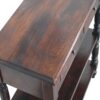 Turned Legs Side Table - Brown - Image 7