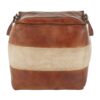 Cobbler - Industrial Pouf - Brown / Tan - Image 2