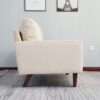 Stationary Loveseat - Beige - Image 16