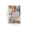 Fenix - Accent Rug - Ivory Multi / Blue - Image 6