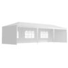 10X30' Outdoor Garden Gazebo Wedding Party Tent Canopy Marquee With 5 Removable Sidewalls - White - Image 5