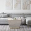 Abba - Square Coffee Table - White Wash - Image 7