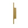 Rectangle Medicine Cabinet Mirror Bathroom Mirror With Storage Wall Mounted Medicine Mirror Cabinet With LED - Gold - Image 15