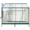 6.3'x8.2'x7' Polycarbonate Greenhouse, Heavy Duty Outdoor Aluminum Walk-In Green House Kit With Rain Gutter, Vent And Door For Backyard Garden - Green - Image 19