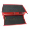 7 Drawers Multifunctional Tool Cart With Wheels - Red - Image 8