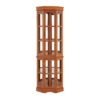 Corner Curio Cabinet With 5 Shelves And Lighting System (E26 Light Bulb Not Included) - Oak - Image 17