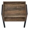Accent Table, Side Contemporary & Modern - Brown - Image 4