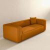 Marshall - Modern Boucle Sofa - Dark Yellow - Image 4