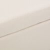 Upholstered Storage Ottoman With Nailhead Trim - Beige - Image 4