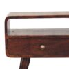 Curved Media Unit - Walnut - Image 4