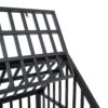 Heavy Duty Dog Cage Pet Crate With Roof & Window On Roof - Black - Image 13