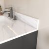 Elegant Marble Vanity Top, 43" Bathroom Vanity With Undermount Sink Sintered Stone, Bianco Carrara Venato - White - Image 12