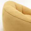 Bedding Bean Bag Sofa Chair High Pressure Foam Bean Bag Chair Adult Material With Padded Foam Padding Compressed Bean Bag With Footrest - Yellow - Image 17