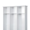 Modern Hall Tree With Entryway Bench, 3 Shelves And Drawers, Wide Hall Tree With Storage Bench For Hallway - White - Image 16