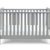 Brees Island - 3 In 1 Convertible Crib - Gray / Graystone - Image 2