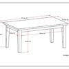 Eastwood - Dining Table - Java Brown - Image 6