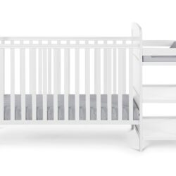 Ramsey - 3 In 1 Convertible Crib, Changer Combo - White
