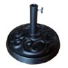Rust-Resistant Resin Umbrella Base - Black - Image 8