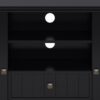 Acadian - Tall TV Media Stand - Black - Image 6