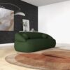 Andrew - Boucle Sofa - Dark Green - Image 6
