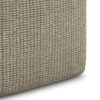 Zelma - Square Woven Outdoor / Indoor Pouf - Cream / Natural - Image 4
