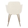 Boyne - Contemporary Chair (Set of 2) - Antique Copper / Cream - Image 5