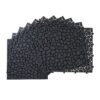 Interlocking Deck Tiles Plastic Waterproof Outdoor All Weather Anti-Slip Bathroom Shower Balcony Porch Strong Weight Capacity Upto 440 Lbs, Pebble Stone Pattern Pack Of 60 - Black - Image 19