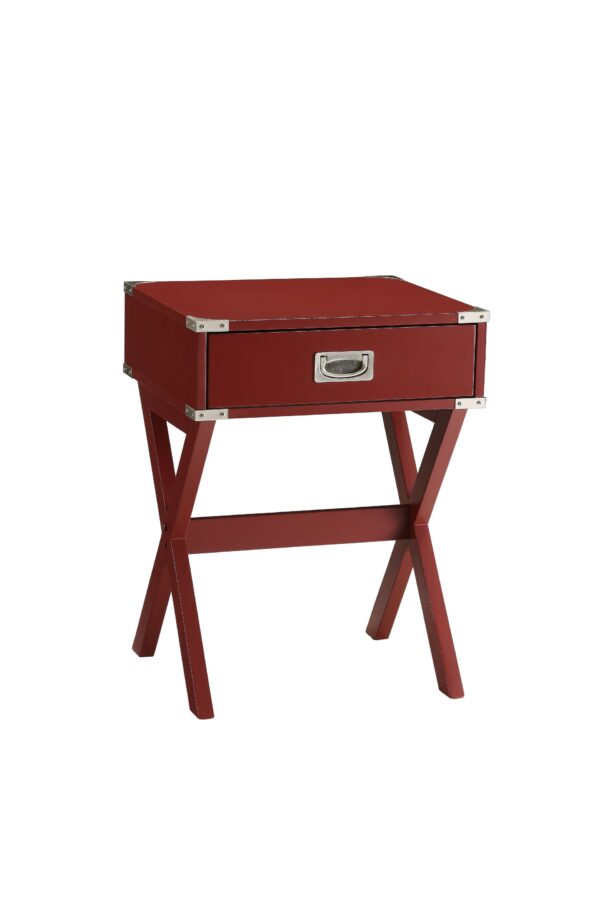 Babs - Accent Table - Red